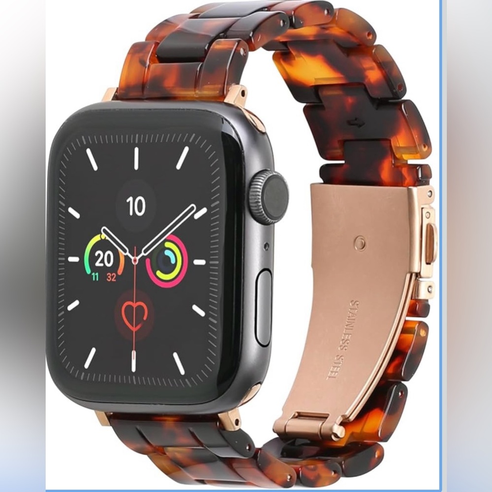 Apple Compatible Resin Tortoise Shell Band - Picture 5 of 5